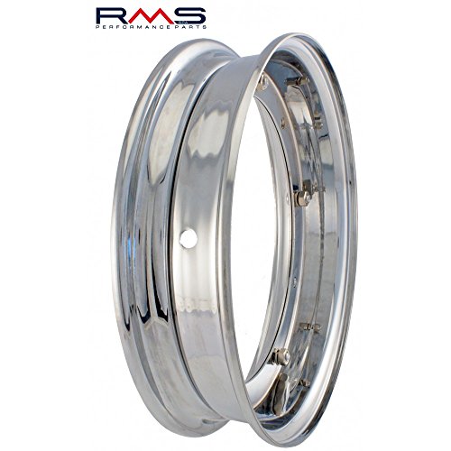 RMS Llanta Dividida, cromada, 2.10–10’’ para Vespa 50-125 / PV / ET3 / PK/S/XL / XL2 /125 GT-TS / 150 GL, etc.