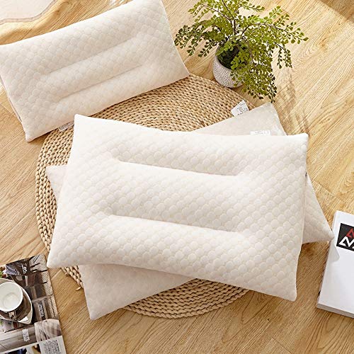 Almohada para que duermen de lado Pillow Broken partícula de látex almohada de látex almohada de látex almohada Almohada confortable (Size : 40 * 60cm (plus packaging))