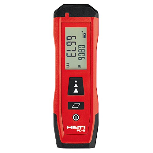 Hilti - Medidor de distancia láser de 60 m, medidor de medición de alcance de mano Rangefinder con medición de área, buscador de alcance, herramienta de medición de pantalla