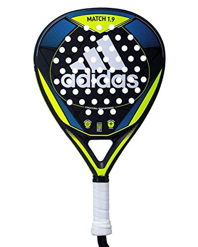 Adidas Match 1.9 - Pala, Adultos Unisex, Amarillo/Azul, 375