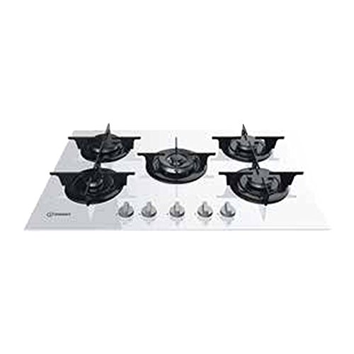 Indesit PR 752 W/I(WH) hobs Blanco Integrado Encimera de gas - Placa (Blanco, Integrado, Encimera de gas, 1000 W, Alrededor, 5,5 cm)