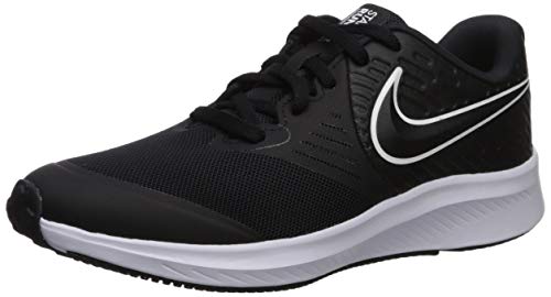 NIKE Star Runner 2 (GS), Zapatillas Unisex Niños, Negro (Black/White/Black/Volt 001), 40 EU