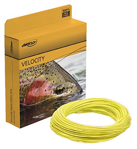 Airflo Velocity - Sedal para pesca de mosca (flotante) verde Optic Green Talla:WF5F