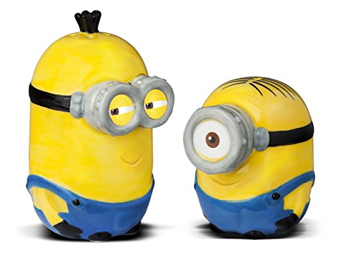 MINIONS Salero y pimentero, cerámica, 2 Piezas