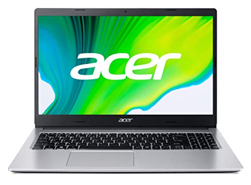 Acer Aspire 3 - Ordenador Portátil 15.6" FullHD (AMD Ryzen 5-3500U, 8GB RAM, 512GB SSD, UMA Graphics, Sin Sistema Operativo), Color Plata - Teclado Qwerty Español