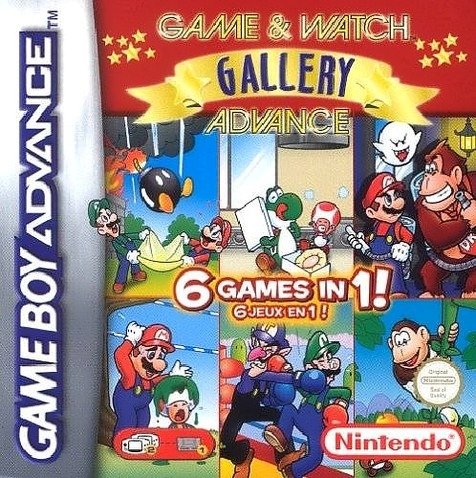 GameBoy Advance - Game & Watch Gallery Advance