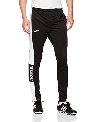 Joma Pantalon Championship IV Largo, Hombre, Negro (Black/White), L