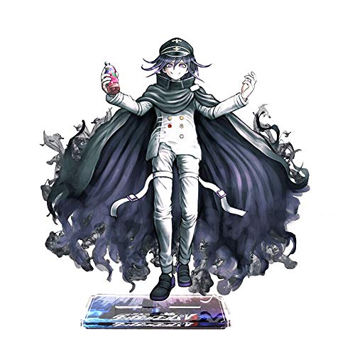 KroY PecoeD Danganronpa V3: Killing Harmony Acrílico Figura de pie, 5.9 Pulgadas Modelo de Soporte Cute Cartoon Figura de acción Muñeca Mejor Juguete para fanáticos del Anime(OMA Kokichi 01)