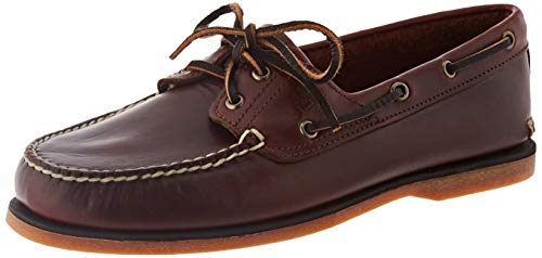 Timberland Classic 2 Eye, Náuticos para Hombre, Marrón Medium Brown Full Grain, 43 EU