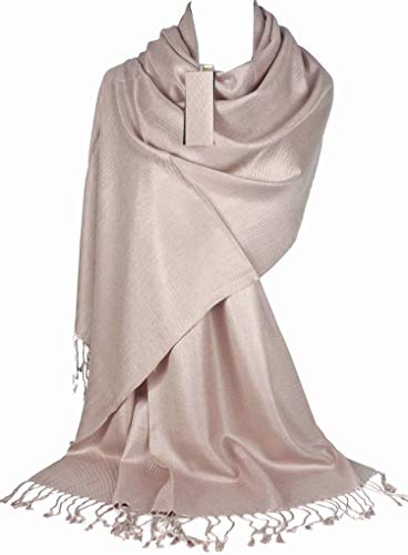 GFM Mujer Pashmina estilo bufanda de abrigo (DRV)(B9-205-HJ-49-CHMP)