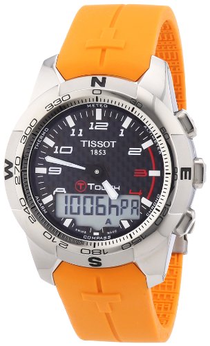 Tissot T-Touch T0474204720701 - Reloj de Caballero de Cuarzo, Correa de Acero Inoxidable Color Gris