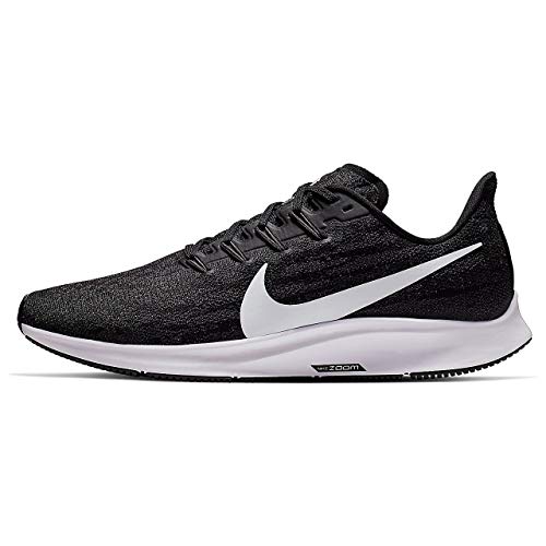 Nike Air Zoom Pegasus 36, Zapatillas de Atletismo para Hombre, Multicolor (Black/White/Thunder Grey 2), 38.5 EU