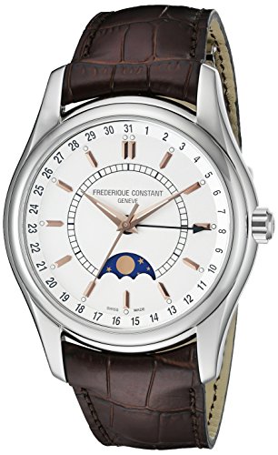 Frederique Constant Geneve Index Clear Vision FC-330V6B6 Reloj Automático para Hombres Indicador de la Fase Lunar