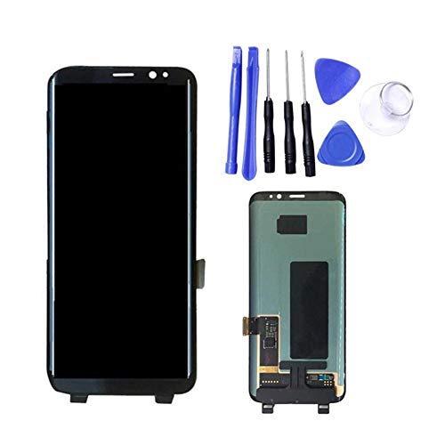 Haodene Pantalla LCD para Samsung Galaxy S8 Pantalla LCD Pantalla táctil Digital