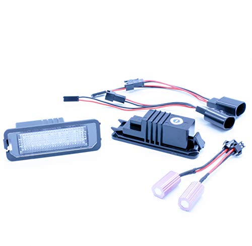 VINSTAR LEDPremium 2X Luces DE MATRICULA LED REEMPLAZO EXEO '09-13 CANBUS