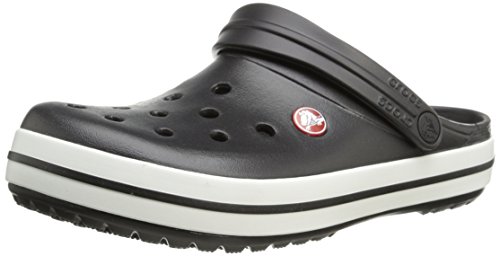 Crocs Crocband U, Zuecos Unisex Adulto, Negro (Black), 45-46 EU