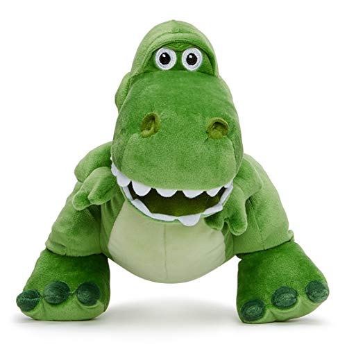 Disney Pixar Story 4 Rex Soft Toy in Gift Box 25 cm Historia DE Juguetes, Color Verde, (Posh Paws 37271)