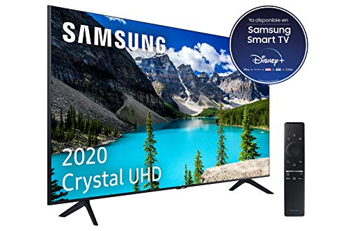 Samsung Crystal UHD 2020 50TU8005 - Smart TV de 50" con Resolución 4K, HDR 10+, Crystal Display, Procesador 4K, PurColor, Sonido Inteligente, One Remote Control y Asistentes de Voz Integrados