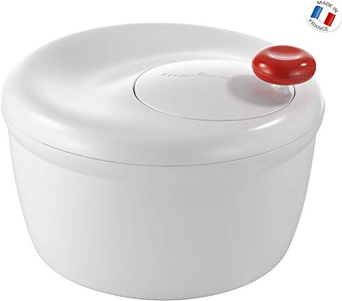 Moulinex K1010114 - Escurridor para ensaladas y Verduras con manivela, Blanco