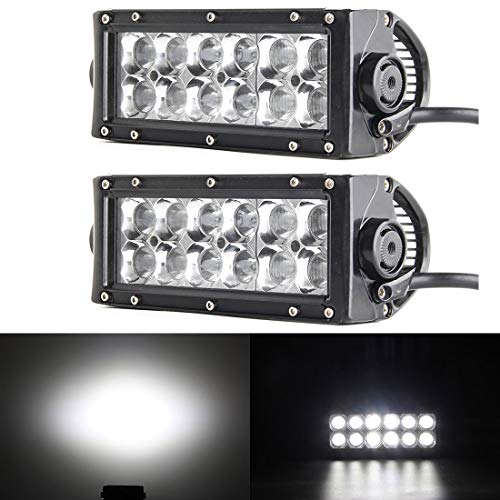 SKUNTUGUANG 36W 3600 lúmenes CREE LED foco para todoterreno Rv ATV SUV barco 4x4 lámpara tractora marina Off-road iluminación (paquete de 2)