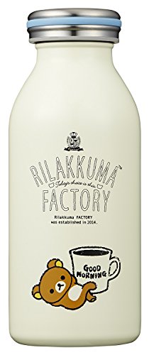 Oh SK Rilakkuma (NO2) Aislamiento térmico frío de Acero Inoxidable Botella de 350 ml de Color Amarillo SBD-350