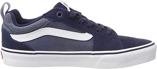 Vans Filmore, Zapatillas para Hombre Azul ((Suede Canvas) Dress Blues/Vintage Indigo T2l) 41 EU