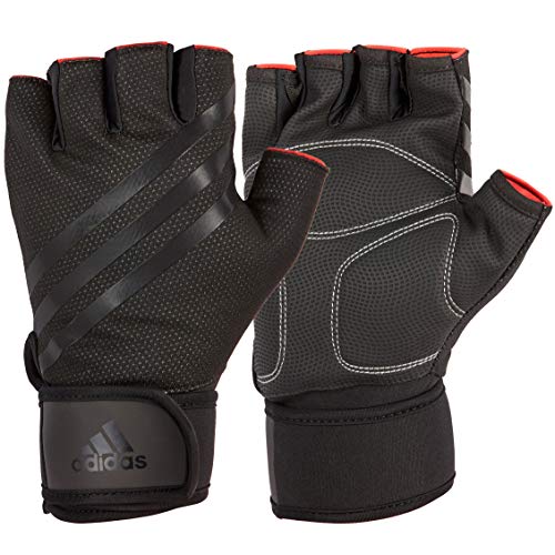 adidas Elite Training Guantes de Fitness, Adultos Unisex, Negro, S-18-19 cm Alrededor de la Palma