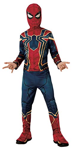 Rubie's Disfraz Avengers Official Iron Spider, Spiderman Classic, Talla S, 3-4 anos, altura 117 cm (700659_S)