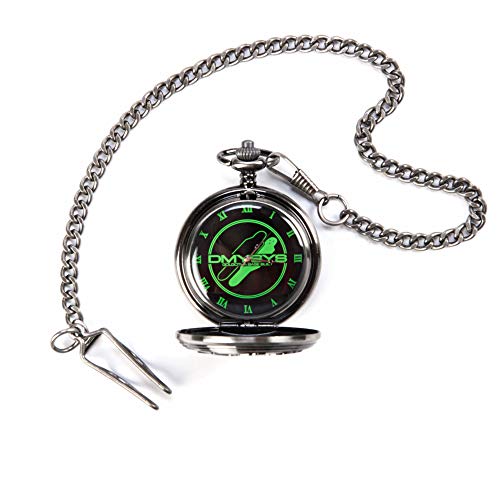 Evangelion 2.0 You Can (Not) Advance Green Dummy System Logo Reloj De Bolsillo