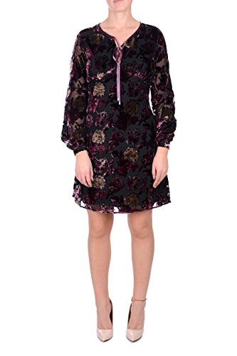 Guess Mara Vestido, Multicolor (Red Flower Combo), X-Small para Mujer