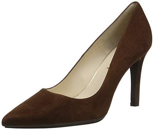 lodi Rachel-TP, Zapatos de tacón con Punta Cerrada para Mujer, Marrón (Ante Caoba Ante Caoba), 40 EU