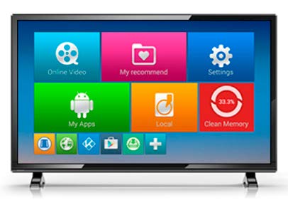 BSL Television 32 Pulgadas | Smart TV | Sistema Operativo Android 7.0 | Sintonizador DVBT2 | Conectividad WiFi y RJ45 | HD Ready | 8GB de Memoria | USB Multimedia