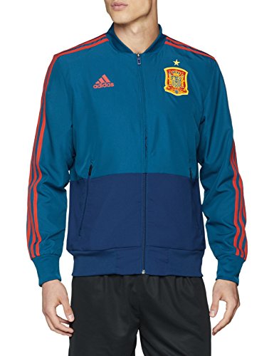 adidas Fef Pre Jkt Chaqueta, Hombre, Azul/Rojo (azutri), L