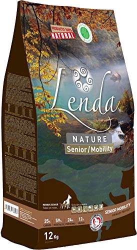 Lenda Nature Senior Mobility & Urinary Protect - Comida Seca para Perros, 12 kg