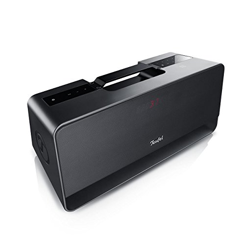 Teufel BOOMSTER Altavoz negro Transmisión de música inalámbrica Bluetooth BT Radio DAB+