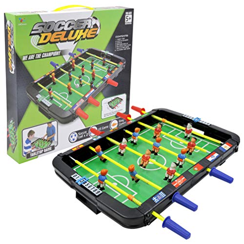 TOYANDONA Mini Mesa de Fútbol Mini Mesa Juegos de Fútbol para Salas de Juegos Sala de Juegos Sala de Juegos para Niños Juego de Fiesta Familiar