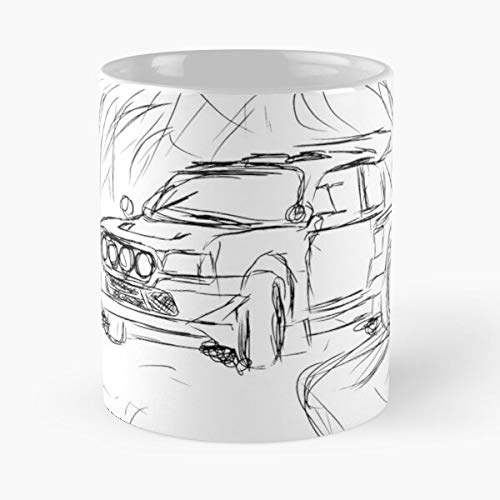 5TheWay Peugeot Sketch Mug Turbo A Just Taza de café de Regalo de Moda Superventas Negra, Blanca, Cambia de Color 11 onzas, 15 onzas para Todos