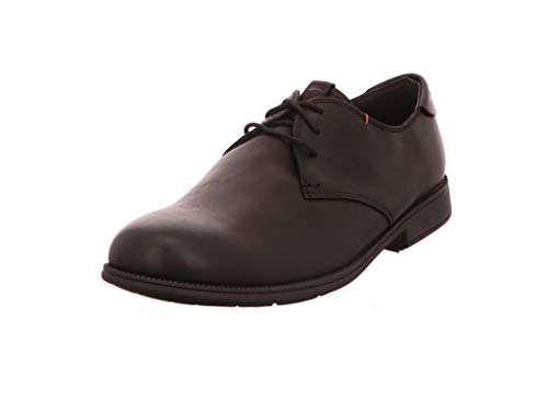 Camper 1913, Zapatos de cordones Oxford para Hombre, Negro (Black 001), 43 EU