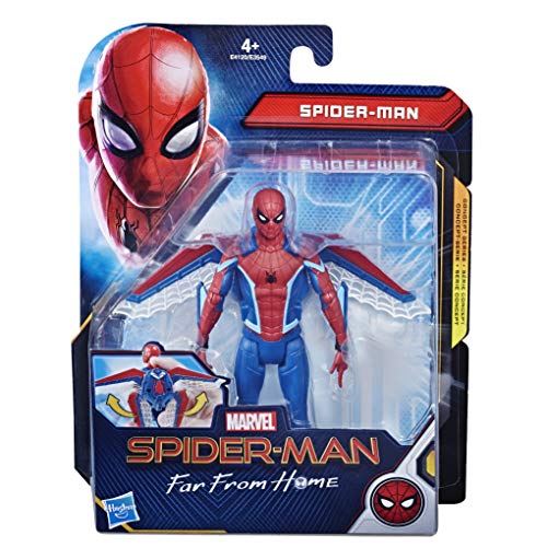 Hasbro Marvel Spider-Man- Juego Far from Home Glider Gear Spider Man, Multicolor, E4120ES0