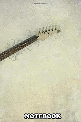 Notebook: The Electric Guitar Is A Stringed Instrument That Uses , Journal for Writing, College Ruled Size 6" x 9", 110 Pages