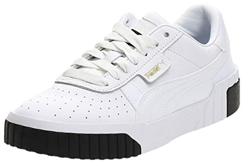 PUMA Cali WN'S, Zapatillas para Mujer, Blanco White Black, 38 EU