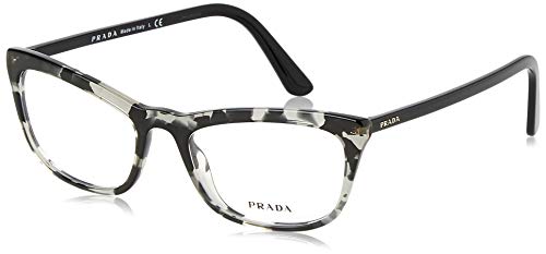 Prada 0PR 10VV Monturas de gafas, Grey Havana, 52 para Mujer