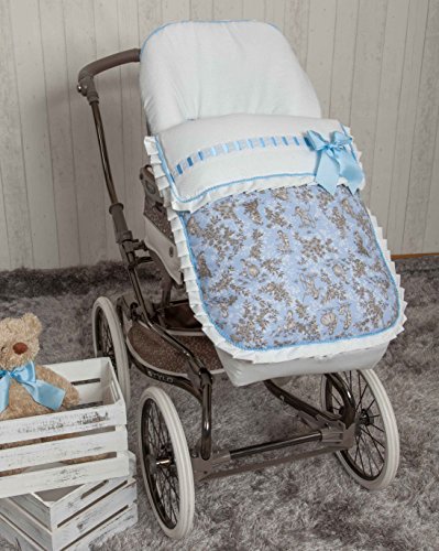 Babyline Toile - Saco de silla de paseo, color azul