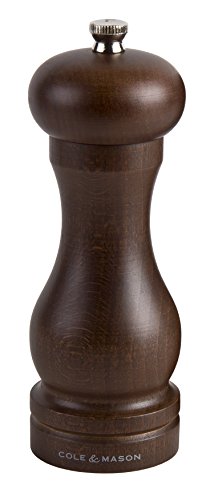 Cole&Mason P1F HB0644P Forest Capstan Molinillo de Pimienta, Madera, 165 mm