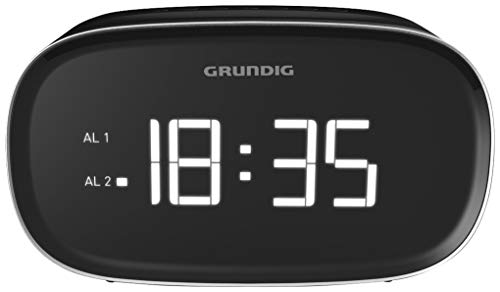 Grundig Sonoclock 3000 - Radio (Reloj, Digital, Am,FM, 2 W, LED, Negro)