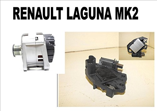 Regulador alternador para Renault Laguna MK2 MK II 1.8 1.9 2001 2002 2003 2004 2005 2006 2007-2016 Hatchback Estate