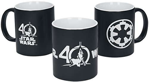 Star Wars 02819 - Taza de Desayuno, diseño de 40 Aniversario