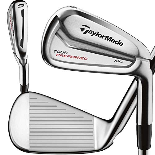 TaylorMade New Tour Preferred MC 7 Hierro con KBS Tour Stiff Flex Eje de Acero