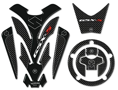 Kit de Pegatinas 3D Protecciones Resina Compatible para Moto Gsxs Suzuki GSX-S 750