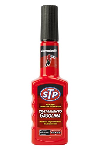 STP ST51200ES Tratamiento Gasolina Coche 200 ML Reduce Las emisiones del Tubo de Escape